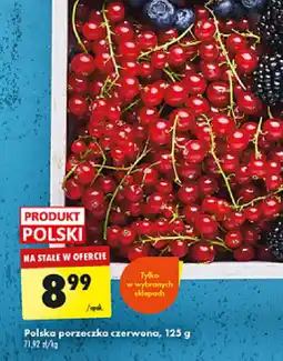 Biedronka Polska porzeczka czerwona 125 g oferta