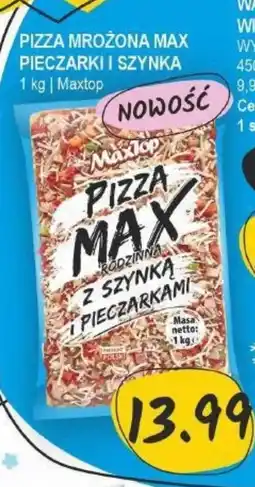 Słoneczko PIZZA MROŻONA MAX PIECZARKI I SZYNKA 1 kg oferta
