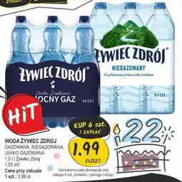 WODA ŻYWIEC ZDRÓJ 1,5 L