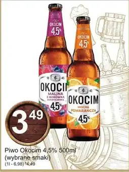 Hitpol Okocim Piwo jasne mocna pomarańcza 500 ml oferta