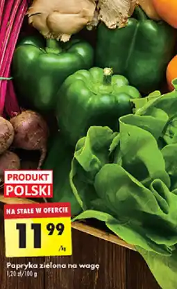 Biedronka Papryka zielona 1 kg oferta