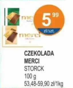 CZEKOLADA MERCI 100 g