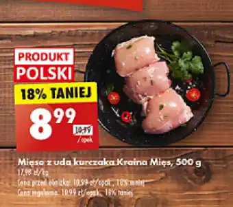 Biedronka Mięso z uda kurczaka Kraina Mięs, 500 g oferta