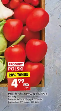 Biedronka Pomidor śliwkowy, 500 g oferta