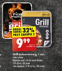 Biedronka Grill jednorazowy oferta