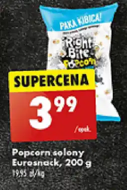 Biedronka Popcorn solony Eurosnack, 200 g oferta