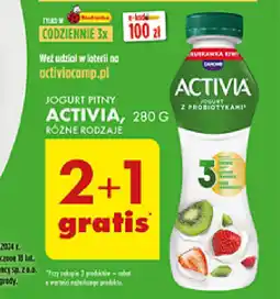 Biedronka JOGURT PITNY ACTIVIA, 280 G oferta