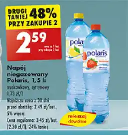 Biedronka Napój niegazowany Polaris 1,5 l oferta