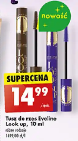 Biedronka Tusz do rzęs Eveline Look up, 10 ml oferta