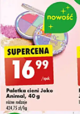 Biedronka Paletka cieni Joko Animal, 40 g oferta