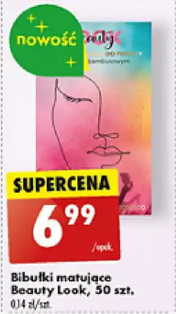 Biedronka Bibułki matujące Beauty Look, 50 szt. oferta