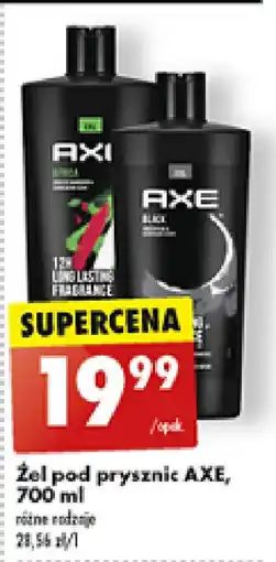 Biedronka Żel pod prysznic AXE, 700 ml oferta