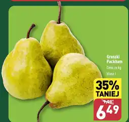 ALDI Gruszki Packham 1kg oferta