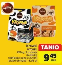 Carrefour Krówki WAWEL 250 g oferta