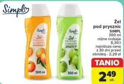Carrefour Żel pod prysznic SIMPL 300 ml oferta