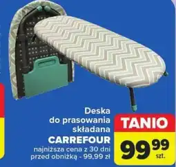 Carrefour Deska do prasowania składana CARREFOUR oferta
