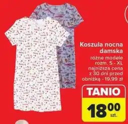Carrefour Koszula nocna damska oferta