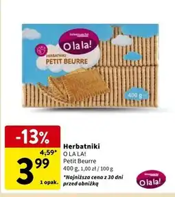 Intermarche Herbatniki Petit Beurre oferta