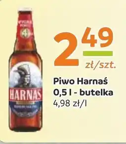 Społem Harnaś Piwo jasne pełne 500 ml oferta