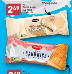 ALDI MUCCI Mleczna kanapka 180 ml oferta