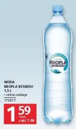 Selgros WODA KROPLA BESKIDU 1,5 L oferta