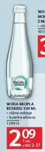 Selgros WODA KROPLA BESKIDU 330 ML oferta