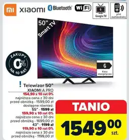 Carrefour Telewizor 50" XIAOMI A PRO oferta