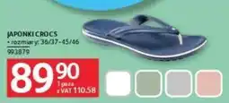 Selgros JAPONKI CROCS oferta