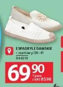Selgros ESPADRYLE DAMSKIE oferta