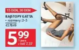 Selgros RAJSTOPY GATTA oferta