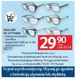 Selgros OKULARY DO CZYTANIA oferta