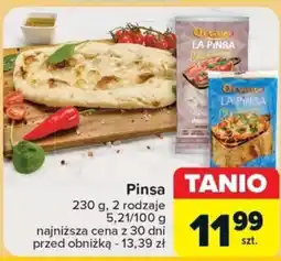 Carrefour Pinsa 230g oferta