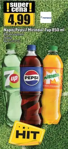 Topaz Napój Pepsi / Mirinda / 7up 850 ml oferta