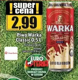 Topaz Piwo Warka Classic 0,5 L oferta