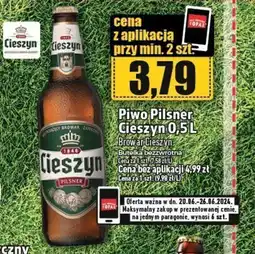 Topaz Piwo Pilsner Cieszyn 0,5 L oferta