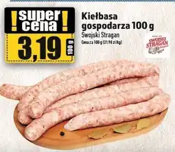 Topaz Kiełbasa gospodarza Swojska Stragan 100 g oferta