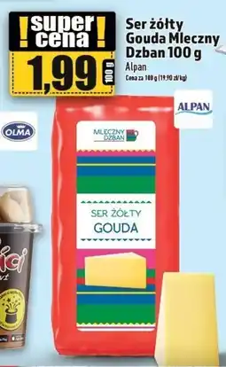 Topaz Ser żółty Gouda Mleczny Dzban 100 g oferta