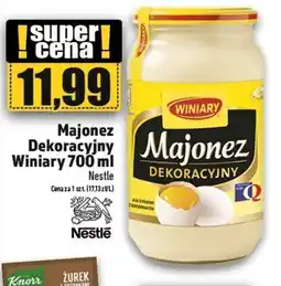 Topaz Majonez Dekoracyjny Winiary 700 ml oferta