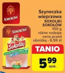 Szyneczka wieprzowa SOKOLIKI SOKOŁÓW 100 g