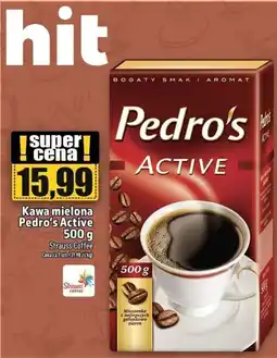 Topaz Kawa mielona Pedro's Active 500 g oferta