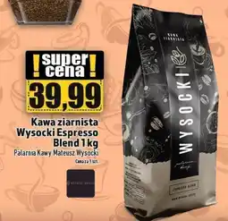 Topaz Kawa ziarnista Wysocki Espresso Blend 1 kg oferta