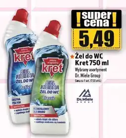 Żel do WC Kret 750 ml