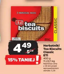 Netto Herbatniki petit beurre classic oferta