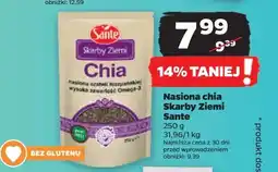 Chia nasiona szałwii hiszpańskiej Sante skarby ziemi