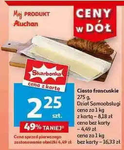 Auchan Ciasto francuskie Auchan oferta
