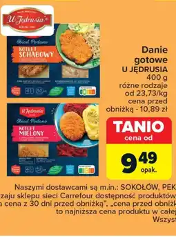 Carrefour Danie gotowe U Jędrusia oferta