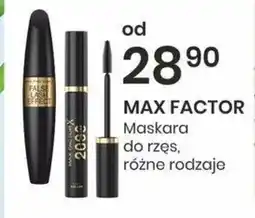 Sekret Urody MAX FACTOR Maskara do rzęs oferta