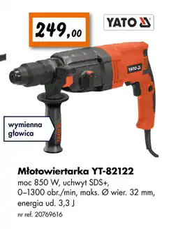 Młotowiertarka YT-82122