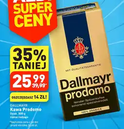 ALDI DALLMAYR Kawa Prodomo 500 g oferta