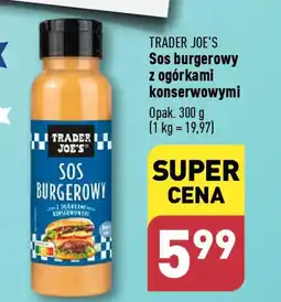 ALDI TRADER JOE'S Sos burgerowy z ogórkami konserwowymi 300ml oferta